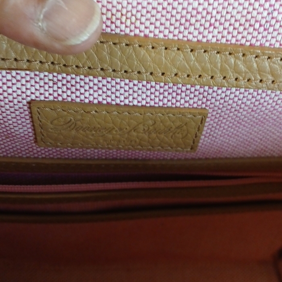 Dooney And Bourke Tan Leather Shoulder Bag - Picture 8 of 8